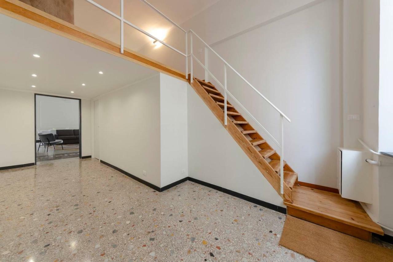 Ferienwohnung Joivy Elegant Flat For 7, In The Heart Of Genua Exterior foto